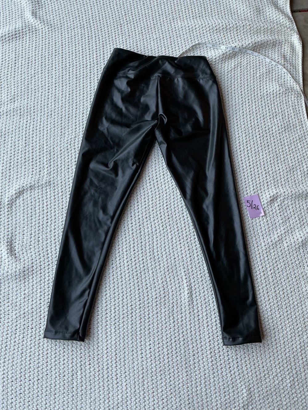 Fashion Nova Faux Leather Jeans - Black / New With Tags (leggings) - Picture 8 of 8